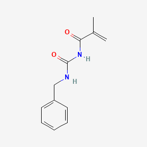 molecular formula C12H14N2O2 B8390533 N-[(benzylamino)carbonyl]-2-methylacrylamide 