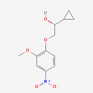 (R)-1-cyclopropyl-2-(2-methoxy-4-nitrophenoxy)ethanol