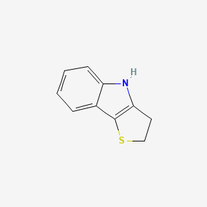 molecular formula C10H9NS B8390819 3,4-dihydro-2H-thieno[3,2-b]indole 