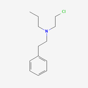 molecular formula C13H20ClN B8390878 2-Chloroethyl-(n-propyl)phenethylamine 