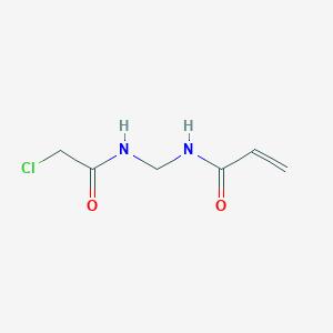 molecular formula C6H9ClN2O2 B8391133 N-chloroacetamidomethyl acrylamide 
