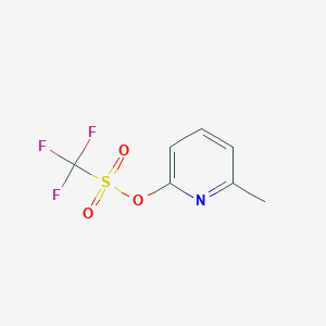 2-(Trifluoromethylsulfonyloxy)-6-methylpyridine