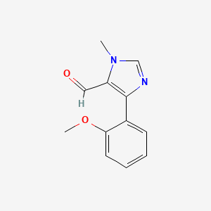 4-(2-methoxyphenyl)-1-methyl-1H-imidazole-5-carbaldehyde