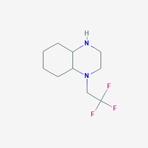 1-(2,2,2-Trifluoro-ethyl)-decahydro-quinoxaline