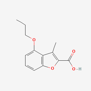 4-Propoxy-3-methyl-benzofuran-2-carboxylic acid