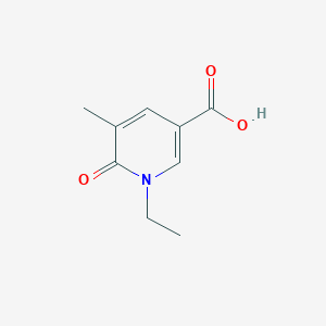 1-Ethyl-5-methyl-6-oxopyridine-3-carboxylic acid