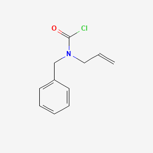 molecular formula C11H12ClNO B8391674 Benzylallylcarbamic acid chloride 