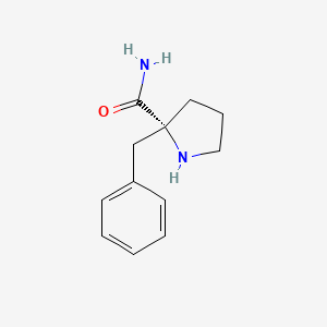 (R)-2-Benzyl-pyrrolidine-2-carboxylic acid amide
