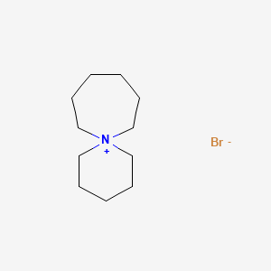 molecular formula C11H22BrN B8391703 6-Azaspiro[5.6]dodecan-6-ium bromide CAS No. 91242-61-4