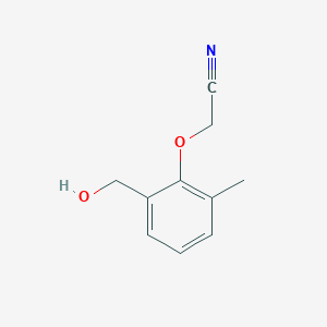2-Cyanomethoxy-3-methylbenzylalcohol