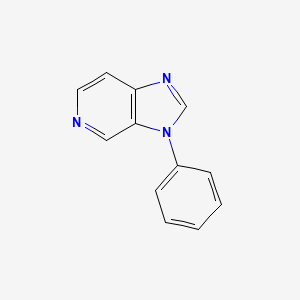 molecular formula C12H9N3 B8391723 3-phenyl-3H-imidazo[4,5-c]pyridine 
