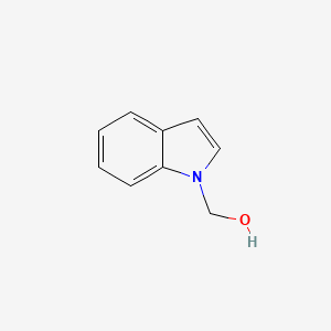 molecular formula C9H9NO B8391757 1-(Hydroxymethyl)indole 