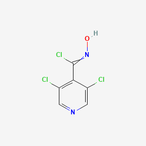 3,5-Dichloro-N-hydroxypyridine-4-carbimidoyl Chloride