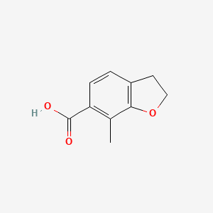 7-Methyl-2,3-dihydrobenzofuran-6-carboxylic acid