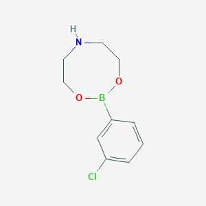 2-(3-Chlorophenyl)-[1,3,6,2]dioxazaborocane