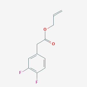 molecular formula C11H10F2O2 B8392112 (3,4-Difluoro-phenyl)acetic acid allyl ester 