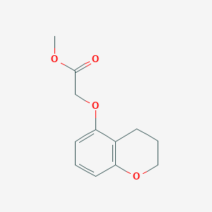 (Chroman-5-yloxy)-acetic acid methyl ester