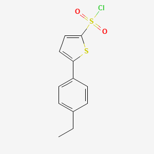 5-Chlorosulphonyl-2-(4-ethylphenyl)thiophene