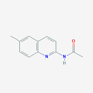 2-(Acetamido)-6-methylquinoline