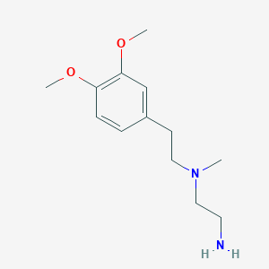 N-[2-(3,4-Dimethoxyphenyl)ethyl]-N-methyl-1,2-ethanediamine