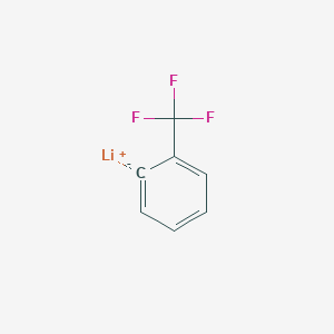 molecular formula C7H4F3Li B8392412 2-Trifluoromethylphenyllithium CAS No. 49571-31-5