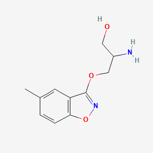 3-(2-Amino-3-hydroxypropoxy)-5-methyl-1,2-benzoisoxazole