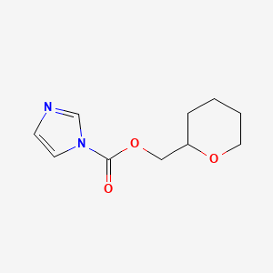 (Tetrahydro-2H-pyran-2-yl)methyl 1H-imidazole-1-carboxylate