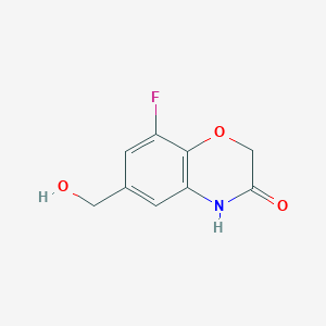 molecular formula C9H8FNO3 B8392483 Benzoxazin-3-one CAS No. 711022-50-3