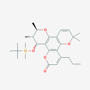 molecular formula C28H40O5Si B8392546 2'3'-h]Chromen-2-one 
