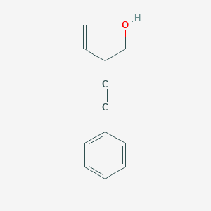 molecular formula C12H12O B8392585 2-Vinyl-4-phenyl-3-butyn-ol 