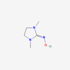 molecular formula C5H11N3O B8392649 1,3-Dimethyl-2-imidazolidinone oxime 