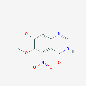 6,7-Dimethoxy-5-nitro-3H-quinazolin-4-one
