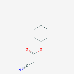molecular formula C13H21NO2 B8392851 4-Tertiary-butylcyclohexyl cyanoacetate 