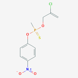 B083930 Phosphonothioic acid, methyl-, O-(2-chloro-2-propenyl) O-(4-nitrophenyl) ester CAS No. 14667-53-9