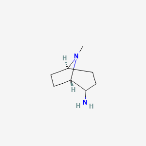 molecular formula C8H16N2 B8393158 4-Aminotropane 