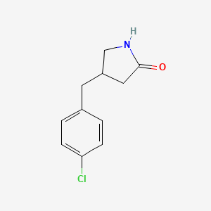 4-(4-Chlorobenzyl)-2-pyrrolidinone