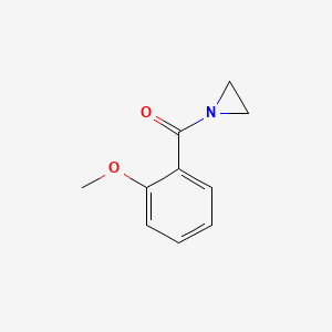 molecular formula C10H11NO2 B8393452 1-(2-Methoxy-benzoyl)aziridine 