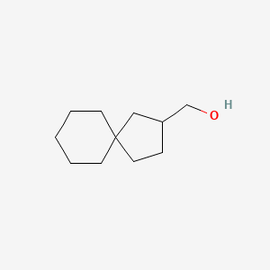 molecular formula C11H20O B8393481 Spiro[4.5]dec-2-yl-methanol 