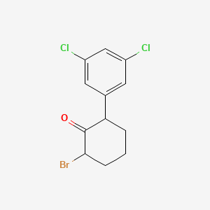 2-Bromo-6-(3,5-dichloro-phenyl)-cyclohexanone
