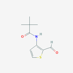 N-(2-formylthiophen-3-yl)pivalamide