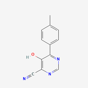 5-Hydroxy-6-p-tolylpyrimidine-4-carbonitrile
