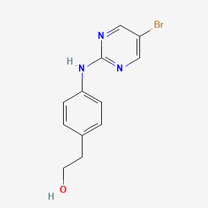 2-(4-(5-Bromopyrimidin-2-ylamino)phenyl)ethanol