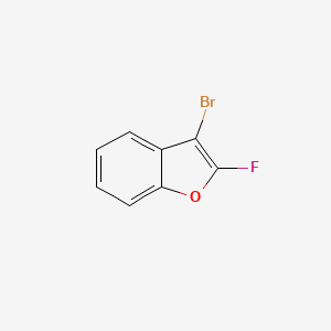 molecular formula C8H4BrFO B8393754 3-Bromo-2-fluorobenzofuran 