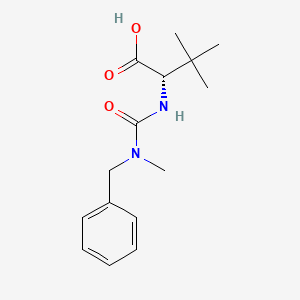(2S)-2-({[benzyl(methyl)amino]carbonyl}amino)-3,3-dimethylbutanoic Acid