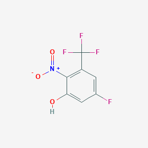 Phenol, 5-fluoro-2-nitro-3-(trifluoromethyl)-