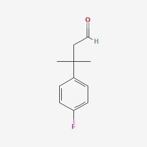 3-(4-Fluorophenyl)-3-methylbutyraldehyde