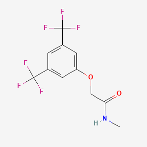 N-methyl 2-[3,5-bis(trifluoromethyl)phenoxy]acetamide