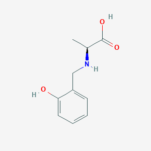 molecular formula C10H13NO3 B8394071 N-Salicylalanine CAS No. 57496-55-6
