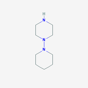 molecular formula C9H19N3 B8394093 Piperazino-piperidine 