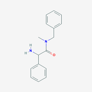 molecular formula C16H18N2O B8394116 (RS)-N-benzyl-N-methyl-2-phenylglycinamide 